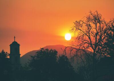 camarillo downtown sunrise of st mary's