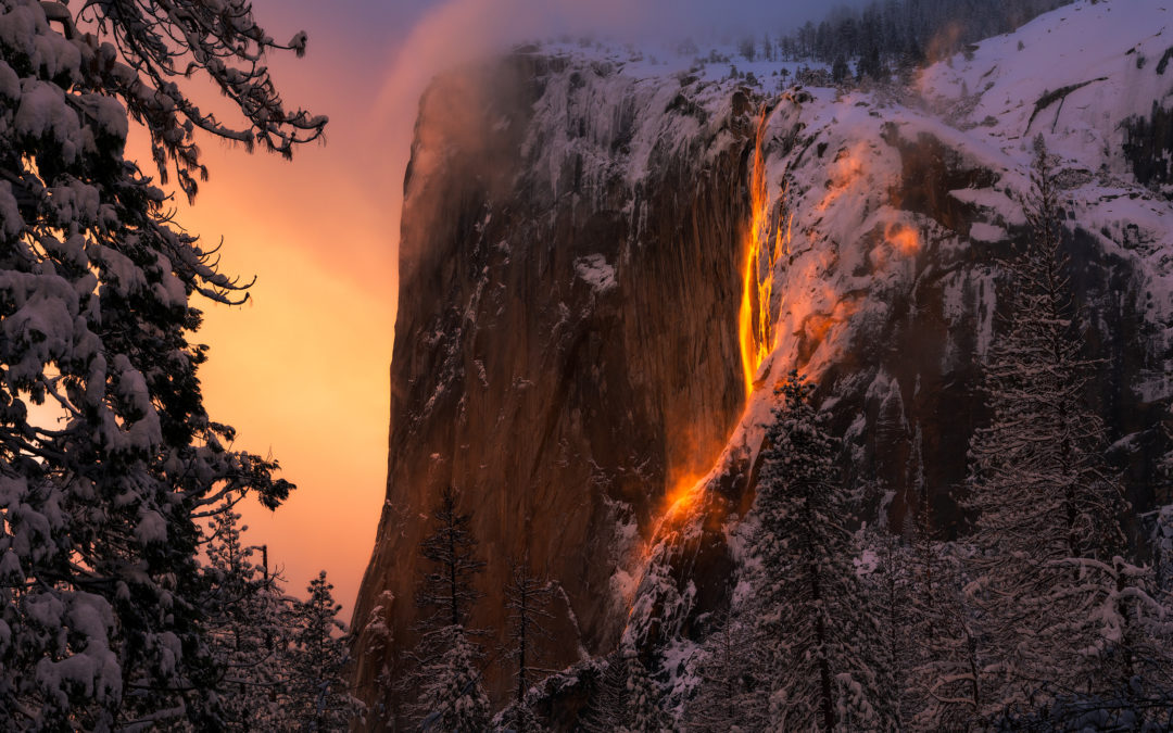 Photographing Firefall in Yosemite to Capture Once-in-a-Lifetime Limited Edition Prints